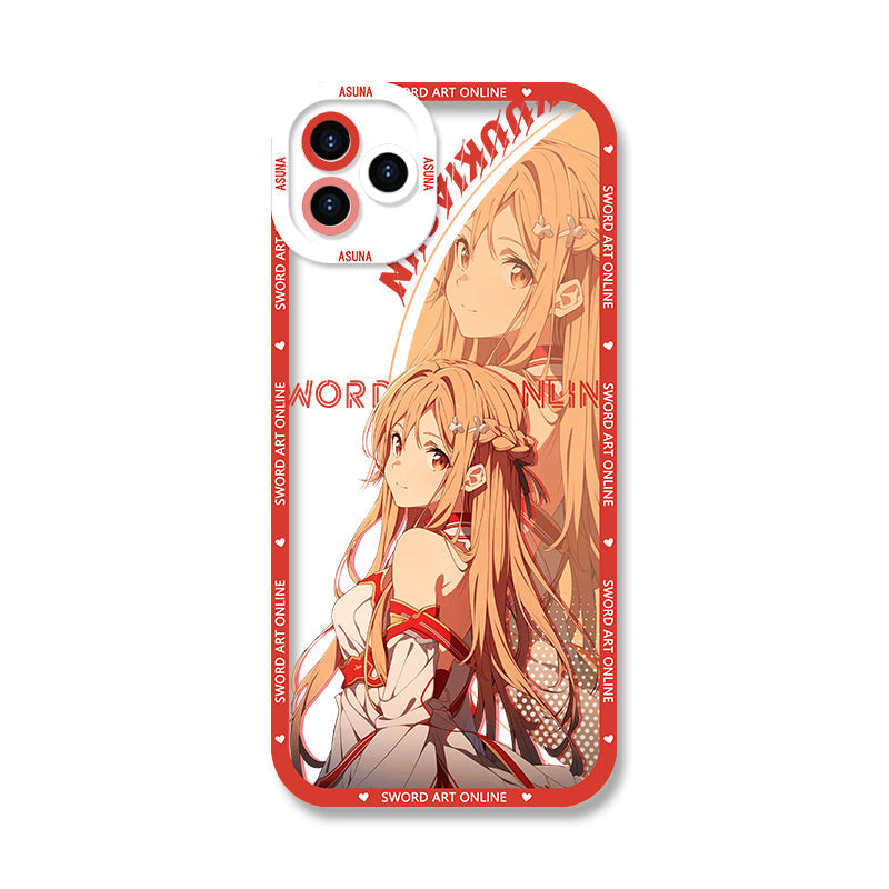 Sword Art Online featuring Kirito Asuna Phone Cases
