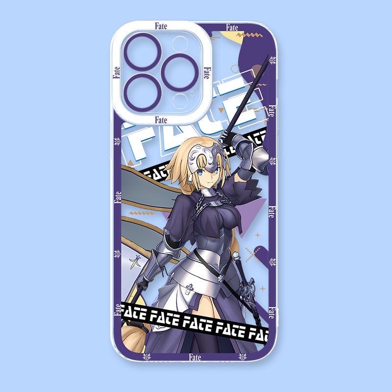 Fate Stay Night Anime Saber Phone Cases