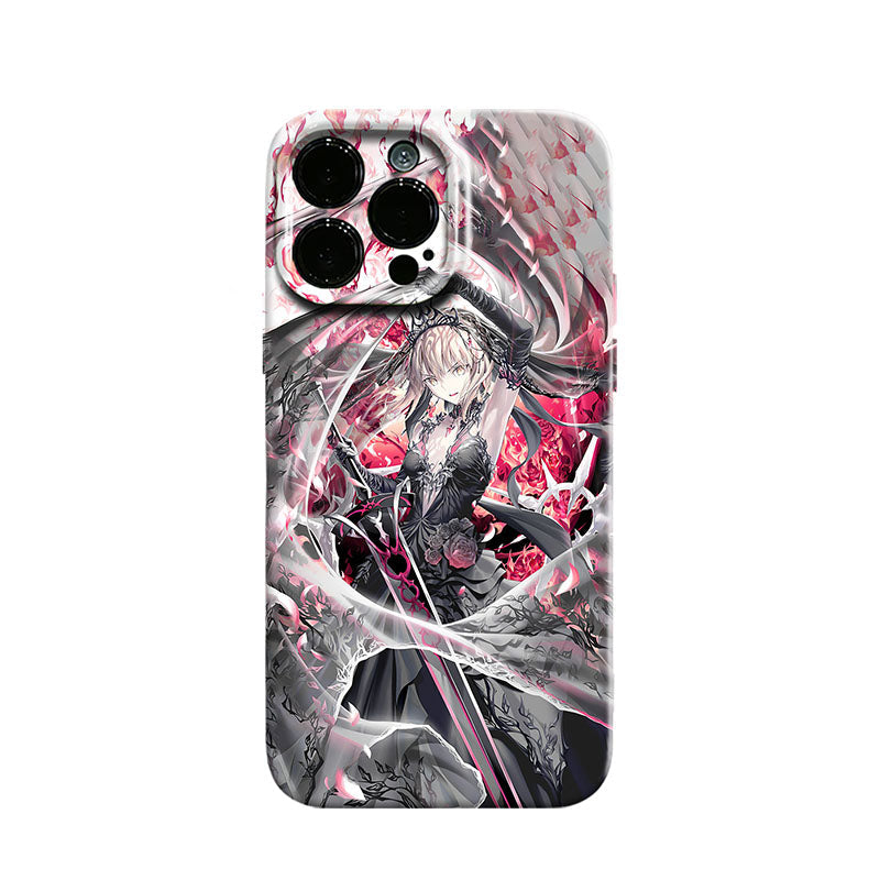 Fate Stay Night Anime Saber Phone Cases