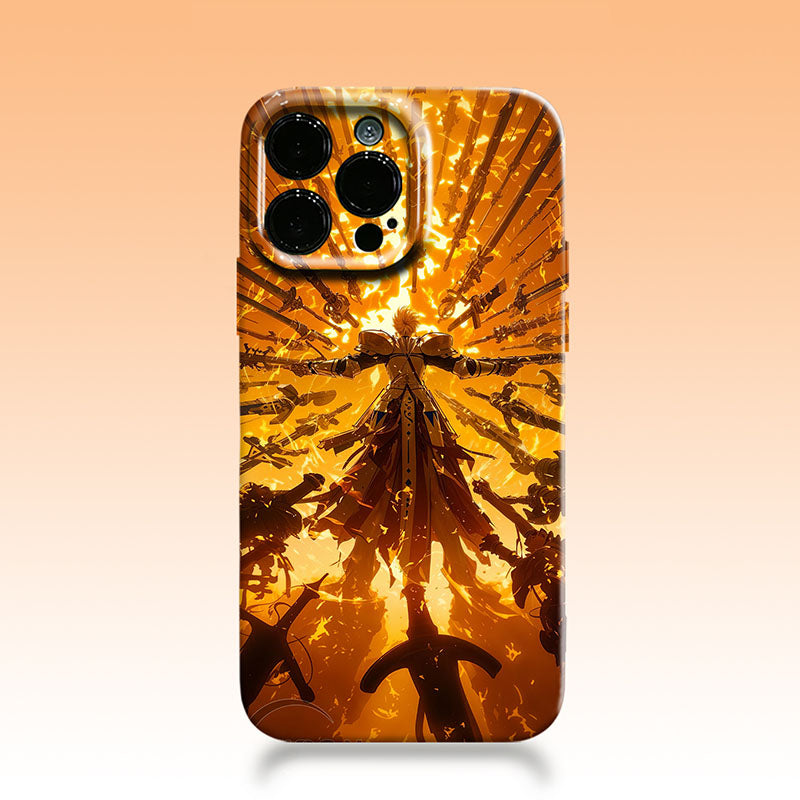 Fate Stay Night Anime Saber Phone Cases