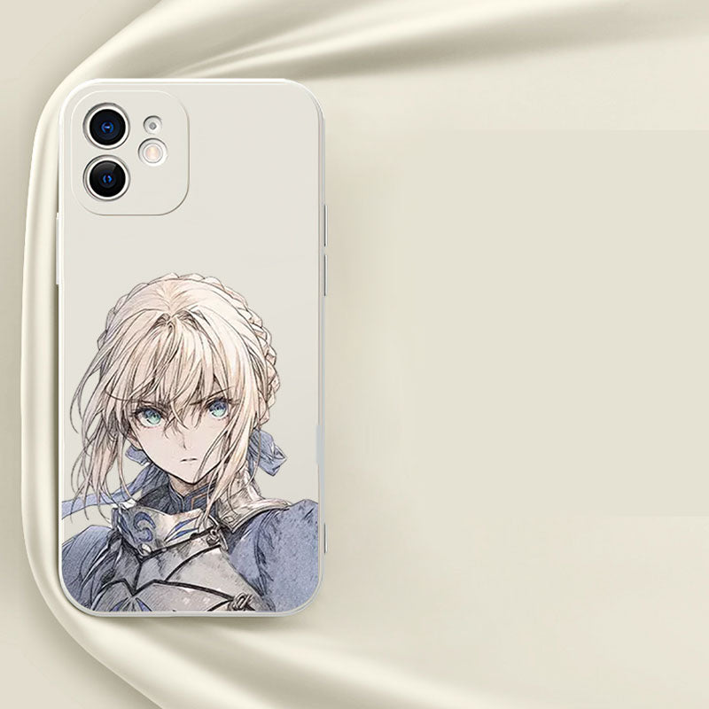 Fate Stay Night Anime Saber Phone Cases