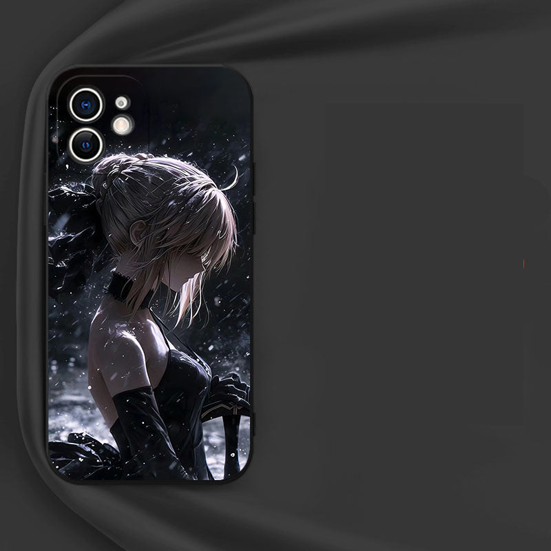 Fate Stay Night Anime Saber Phone Cases