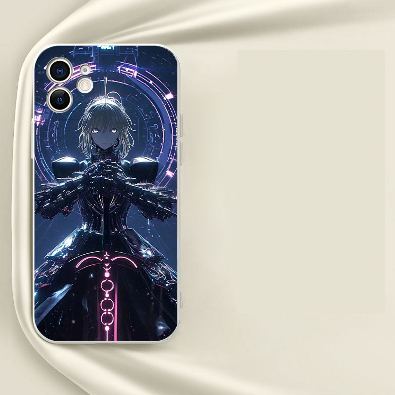 Fate Stay Night Anime Saber Phone Cases