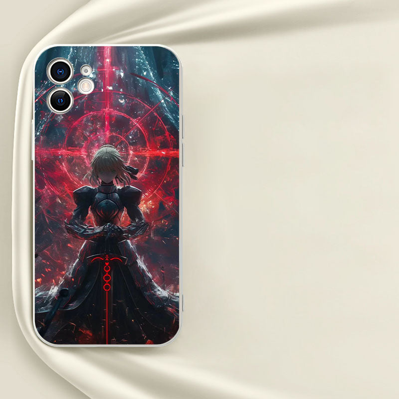 Fate Stay Night Anime Saber Phone Cases