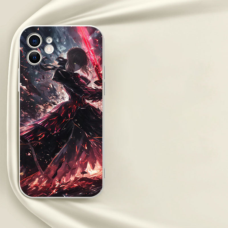 Fate Stay Night Anime Saber Phone Cases