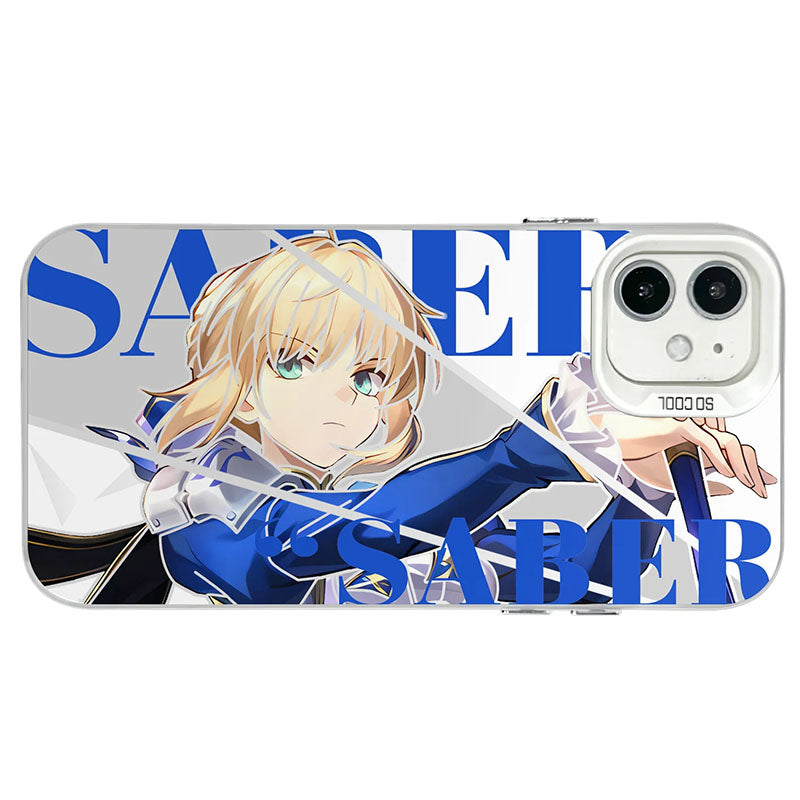 Fate Stay Night Anime Saber Phone Cases
