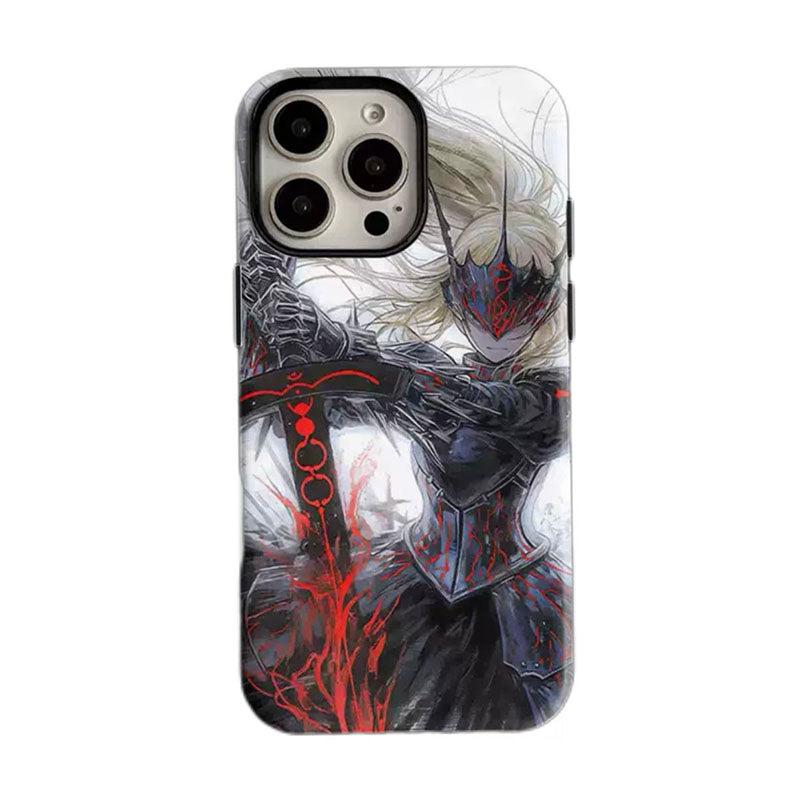 Fate Stay Night Anime Saber Phone Cases