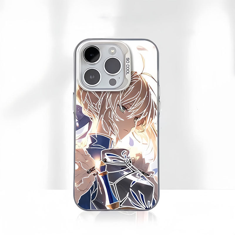 Fate Stay Night Anime Saber Phone Cases