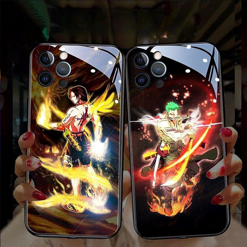 One Piece LED Glowing Phone Cases