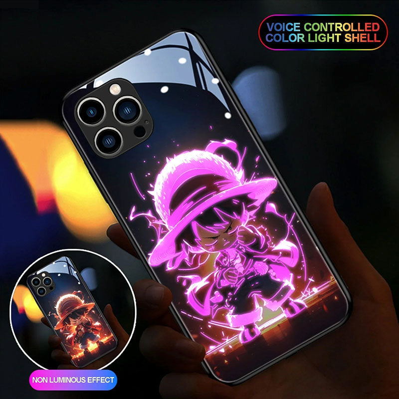 One Piece LED Glowing Phone Cases