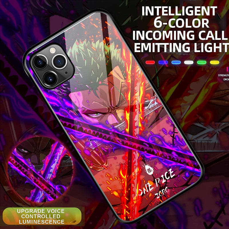 One Piece LED Glowing Phone Cases