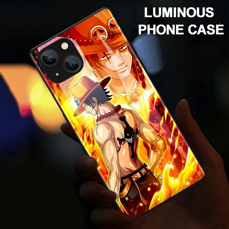 One Piece LED Glowing Phone Cases