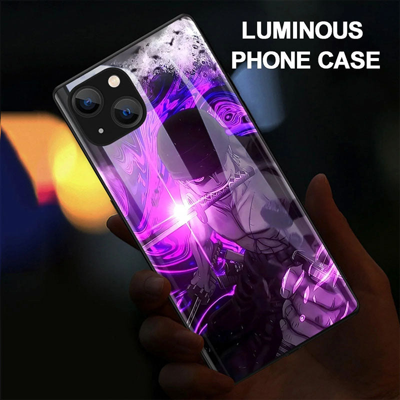 One Piece LED Glowing Phone Cases