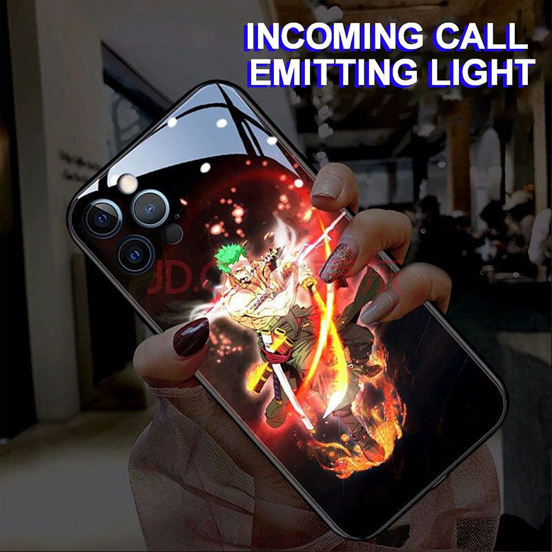 One Piece LED Glowing Phone Cases
