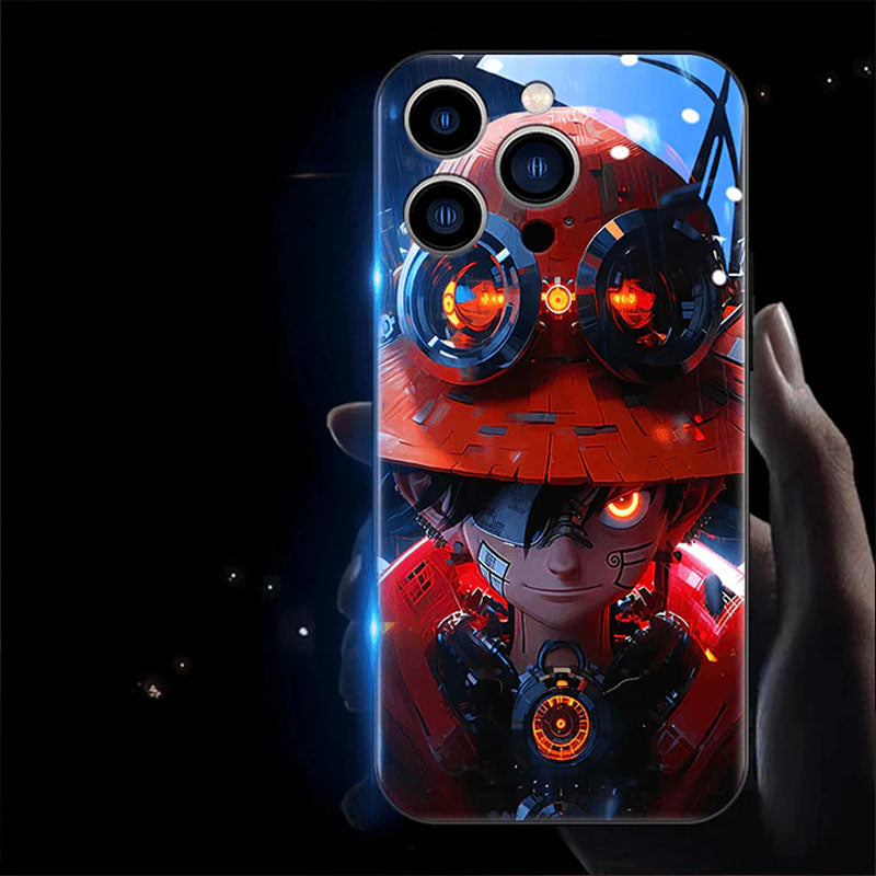 One Piece LED Glowing Phone Cases