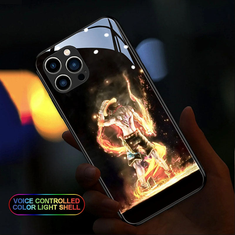 One Piece LED Glowing Phone Cases