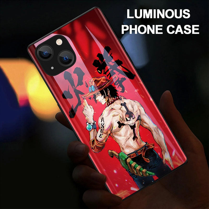 One Piece LED Glowing Phone Cases