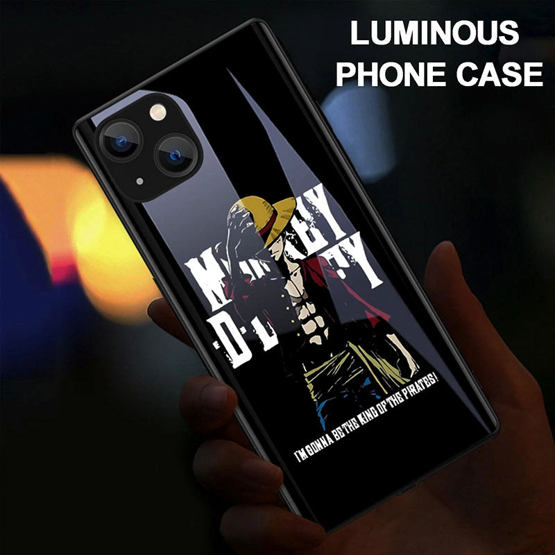 One Piece LED Glowing Phone Cases