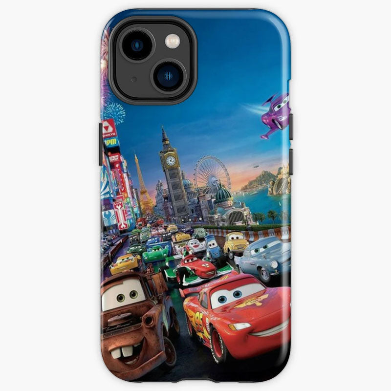 Cars anime themed phone case