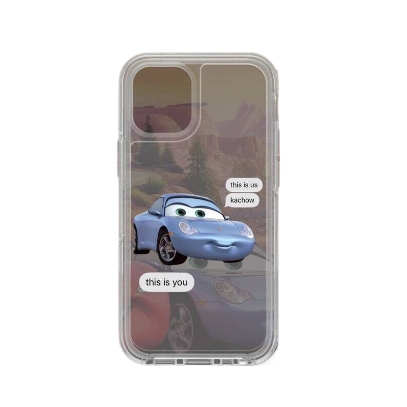 Cars anime themed phone case