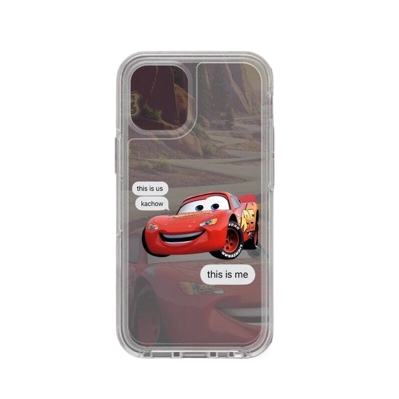 Cars anime themed phone case